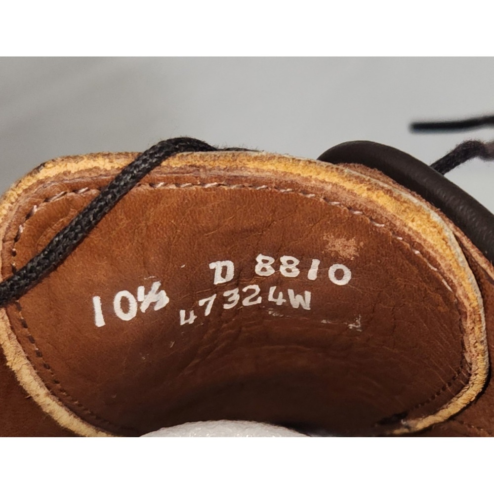 Allen Edmonds Vernon Oxford Brown Brogue Cap Toe Shoes Mens 10.5 D 8810 - Picture 16 of 16